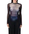Jean Paul Gaultier Le Male Top In Blue