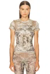 Jean Paul Gaultier Le Medaillon Top In Multi