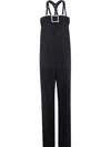 Jean Paul Gaultier Wool Tailored Overall With Suspender Clothing In Black