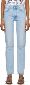 Jean Paul Gaultier Light-wash Tapered Jeans In Multi