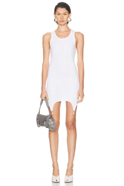 JEAN PAUL GAULTIER LINGERIE GARTER RIBBED SHORT DRESS