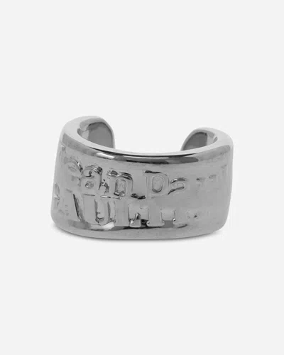 Jean Paul Gaultier Logo Bracelet Silver