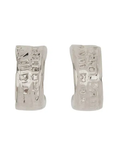 JEAN PAUL GAULTIER JEAN PAUL GAULTIER LOGO EARRINGS