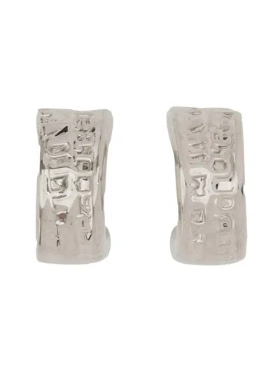 JEAN PAUL GAULTIER JEAN PAUL GAULTIER LOGO EARRINGS