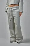 Jean Paul Gaultier Logo Embossed Jogger Pant In Gray