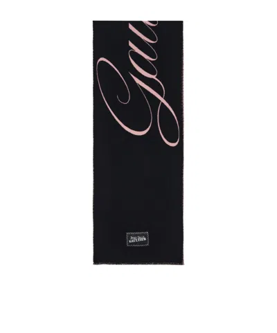 Jean Paul Gaultier Logo-jacquard Scarf