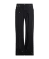 Jean Paul Gaultier Dark Blue Cotton Jeans In Black