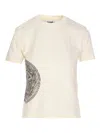 Jean Paul Gaultier Logo-print Cotton T-shirt In Neutral