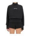 Jean Paul Gaultier Knitwear With Long Sleeves And Mock Neck In Black