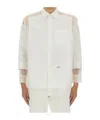 Jean Paul Gaultier Logo Printed Shirt In White