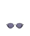 Jean Paul Gaultier Logo Sunglasses In Purple