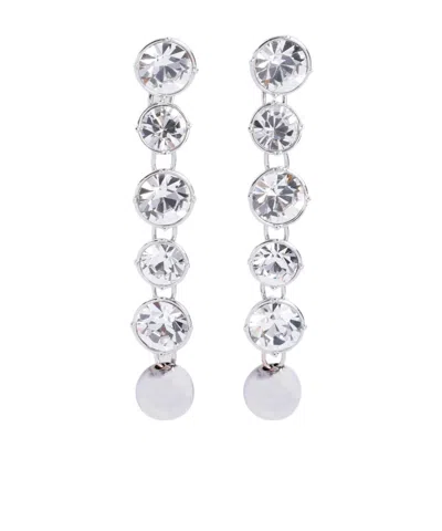JEAN PAUL GAULTIER LONG DIAMOND EARRINGS