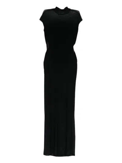 JEAN PAUL GAULTIER LONG DRESS WITH INSERTS