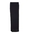 Jean Paul Gaultier Long Skirt In Black