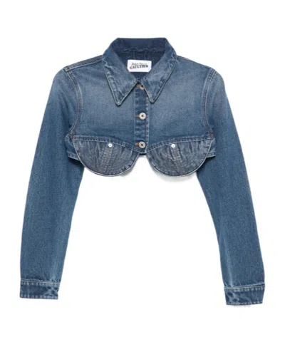 Jean Paul Gaultier Long Sleeve Button Denim Jacket