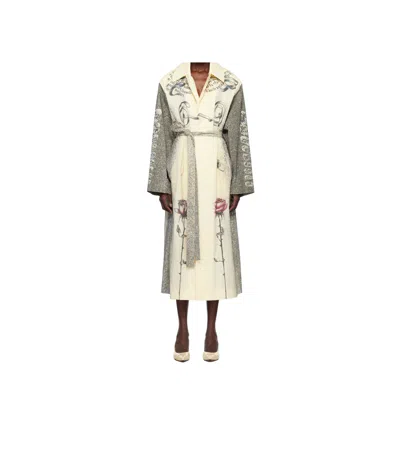 Jean Paul Gaultier Long Sleeve Windbreaker In Nude
