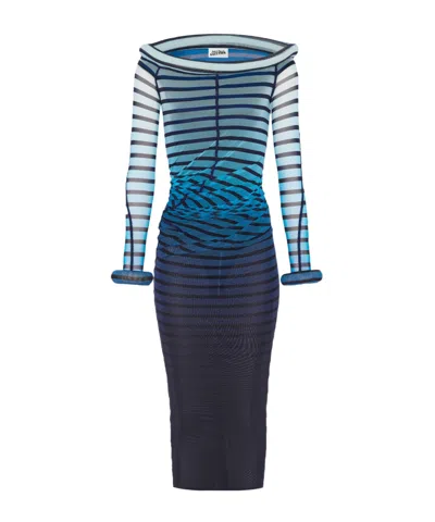 JEAN PAUL GAULTIER LONG-SLEEVED DRESS