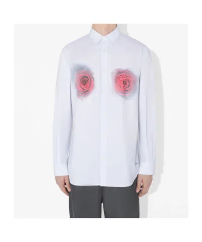 Jean Paul Gaultier Long-sleeved Shirt In White