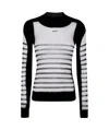 Jean Paul Gaultier Printed 'mariniere' Knit Pullover