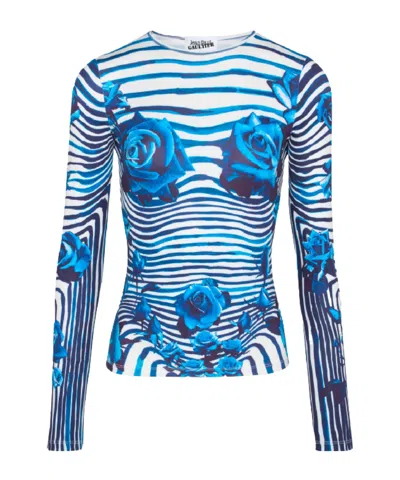 JEAN PAUL GAULTIER JEAN PAUL GAULTIER THE FLOWER BODY MORPHING TOP