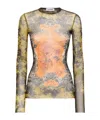 Jean Paul Gaultier Multicolor Mdaillon Top In Multi