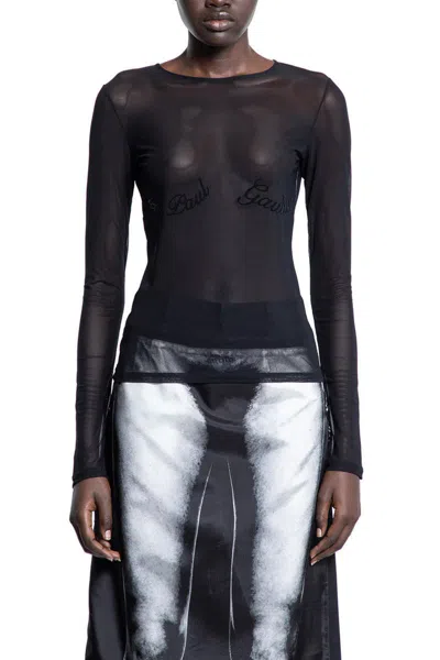 Jean Paul Gaultier Long Sleeves In Black