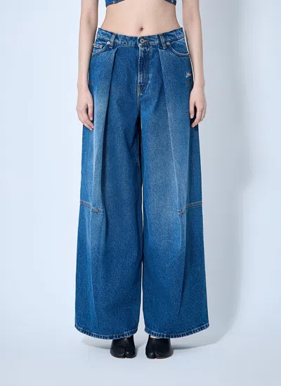 Jean Paul Gaultier Loose Denim Jeans