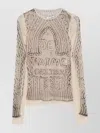 Jean Paul Gaultier Knit-print T-shirt