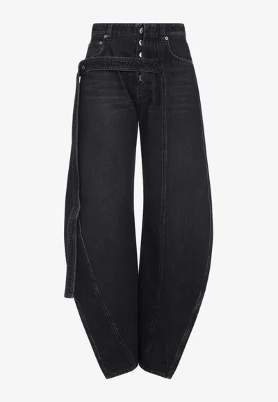 JEAN PAUL GAULTIER LOW-WAISTED JEANS