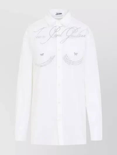 JEAN PAUL GAULTIER LS DOUBLE LAYER SHIRT