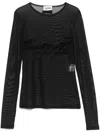 Jean Paul Gaultier Tattoo Ruban Top