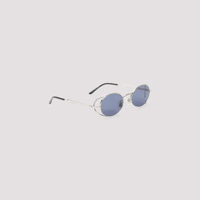 Jean Paul Gaultier Lunette Arceau Sunglasses In Silver