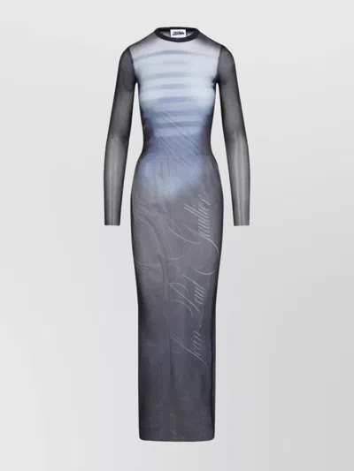 JEAN PAUL GAULTIER MALE CREWNECK MAXI DRESS