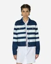 Jean Paul Gaultier Marinière Denim Jacket Indigo In Blue