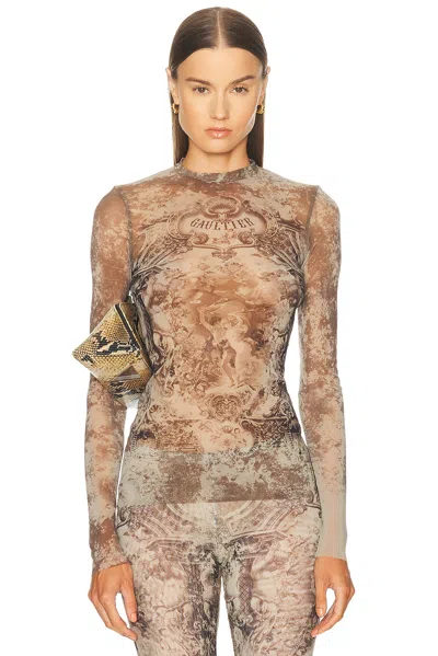 Jean Paul Gaultier M?daillon Long Sleeve Top