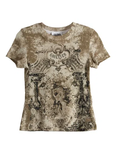 Jean Paul Gaultier Médaillon-print T-shirt