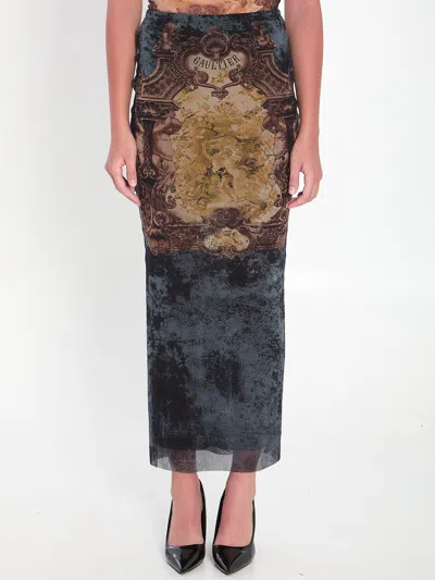 JEAN PAUL GAULTIER JEAN PAUL GAULTIER MÉDAILLON SKIRT