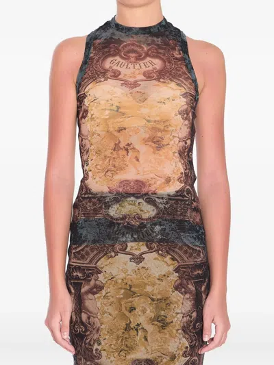 JEAN PAUL GAULTIER MÉDAILLON TANK TOP