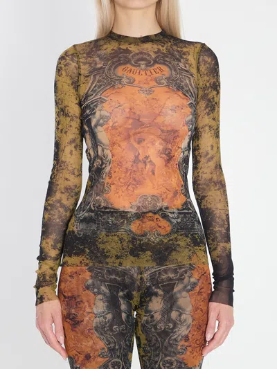 Jean Paul Gaultier Médaillon Top