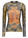 Jean Paul Gaultier 'médaillon' Top