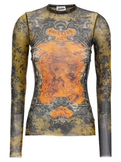 Jean Paul Gaultier 'médaillon' Top