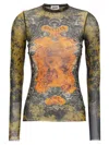 Jean Paul Gaultier 'médaillon' Top