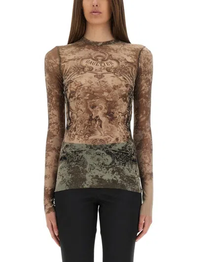 Jean Paul Gaultier Médaillon" Top