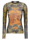Jean Paul Gaultier Top "médaillon" In Multi