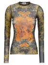 Jean Paul Gaultier Multicolor Mdaillon Top In Multi