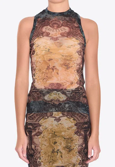 JEAN PAUL GAULTIER MEDALLION TANK TOP