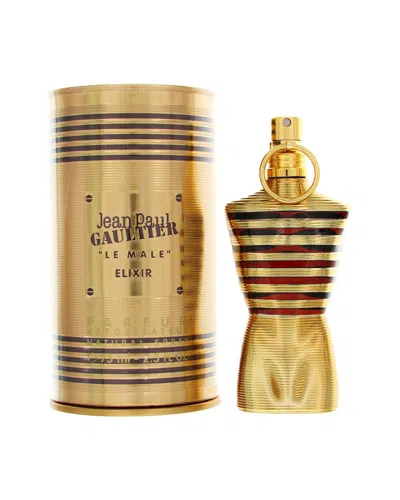 Jean Paul Gaultier Men's 2.5oz Le Male Elixir Parfum Spray In Gold
