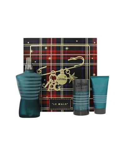 Jean Paul Gaultier Men's 3pc Gift Set In Transparent