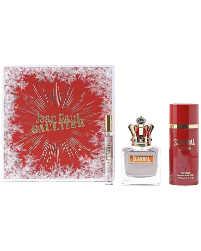 Jean Paul Gaultier Men's 3pc Set In White