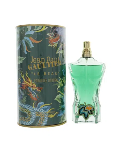 Jean Paul Gaultier Men's 4.2oz Le Beau Paradise Garden Edp In Transparent